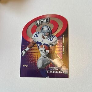 Prime Target Trading Card - Emmitt Smith - Red, Purple, Gold direct mint rare